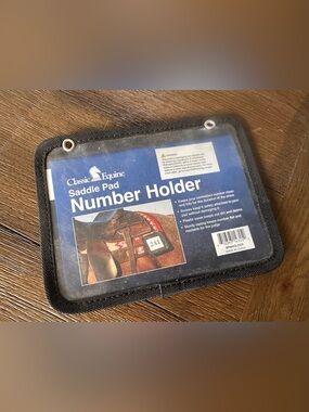 Horse Tack - New Classic Equine Show Number Holder